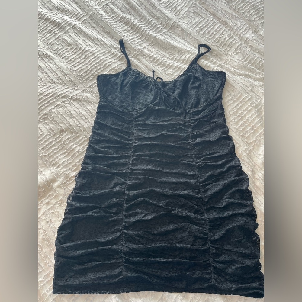 Black lace H&M dress